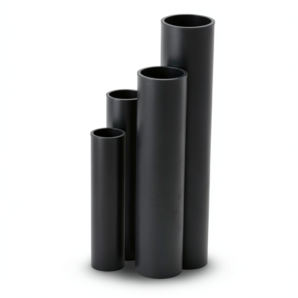 مواسير HDPE SDR 11 قطر خارجي 40 مم سمك 3.7 مم لون أسود