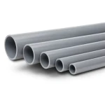 UPVC Pipes Nominal Pressure 10 Bar Outside Diameter 250 mm Thickness 11.9 mm Gray