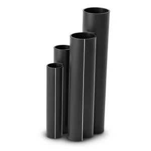 مواسير HDPE SDR 13.6 قطر خارجي 500 مم سمك 36.8 مم أسود