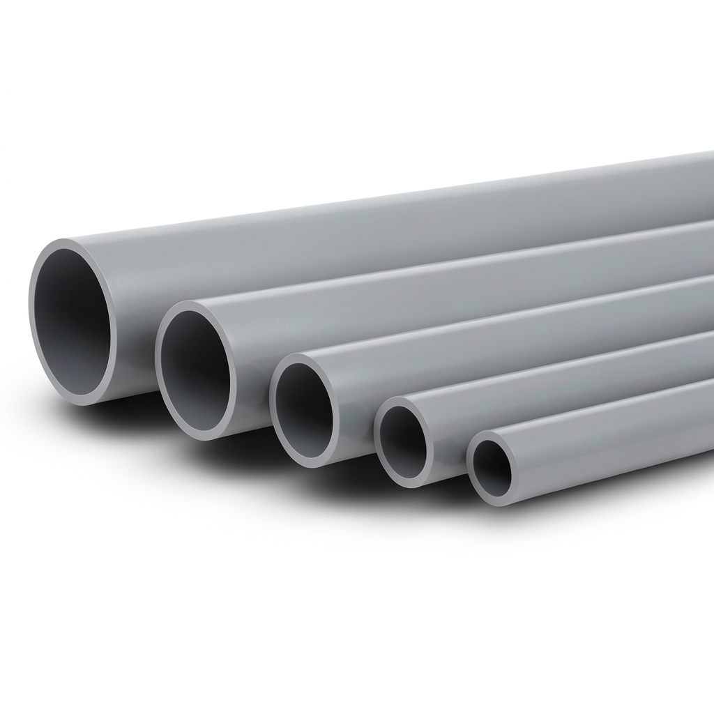 UPVC Pipes Nominal Pressure 10 Bar Outside Diameter 315 mm Thickness 15 mm Gray