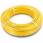 أنابيب HDPE  نيبروبلاست PE 80 ضغط 8 بار قطر خارجي 40 مم سمك 2.4 مم لون أصفر 
