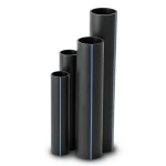 مواسير HDPE SDR 11 قطر خارجي 250 مم سمك 22.7 مم لون أسود