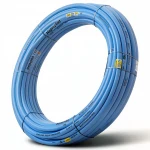 أنابيب HDPE نيبروبلاست PE 100 ضغط 10 بار قطر خارجي 63 مم سمك 3.8 مم لون ازرق   