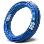 أنابيب HDPE  نيبروبلاست PE 100 ضغط 10 بار قطر خارجي 110 مم سمك 6.6 مم لون ازرق   