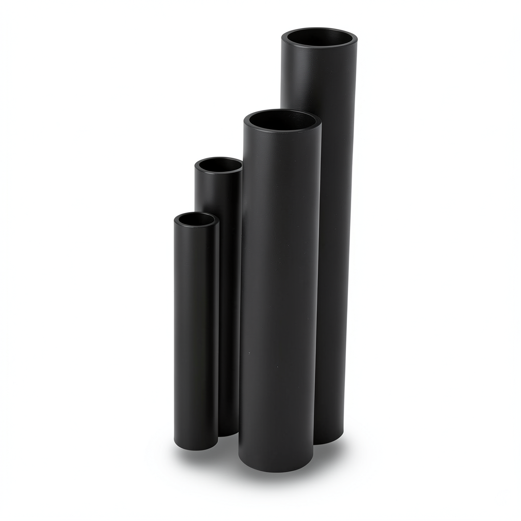 مواسير HDPE SDR 11 قطر خارجي 25 مم سمك 2.3 مم لون أسود