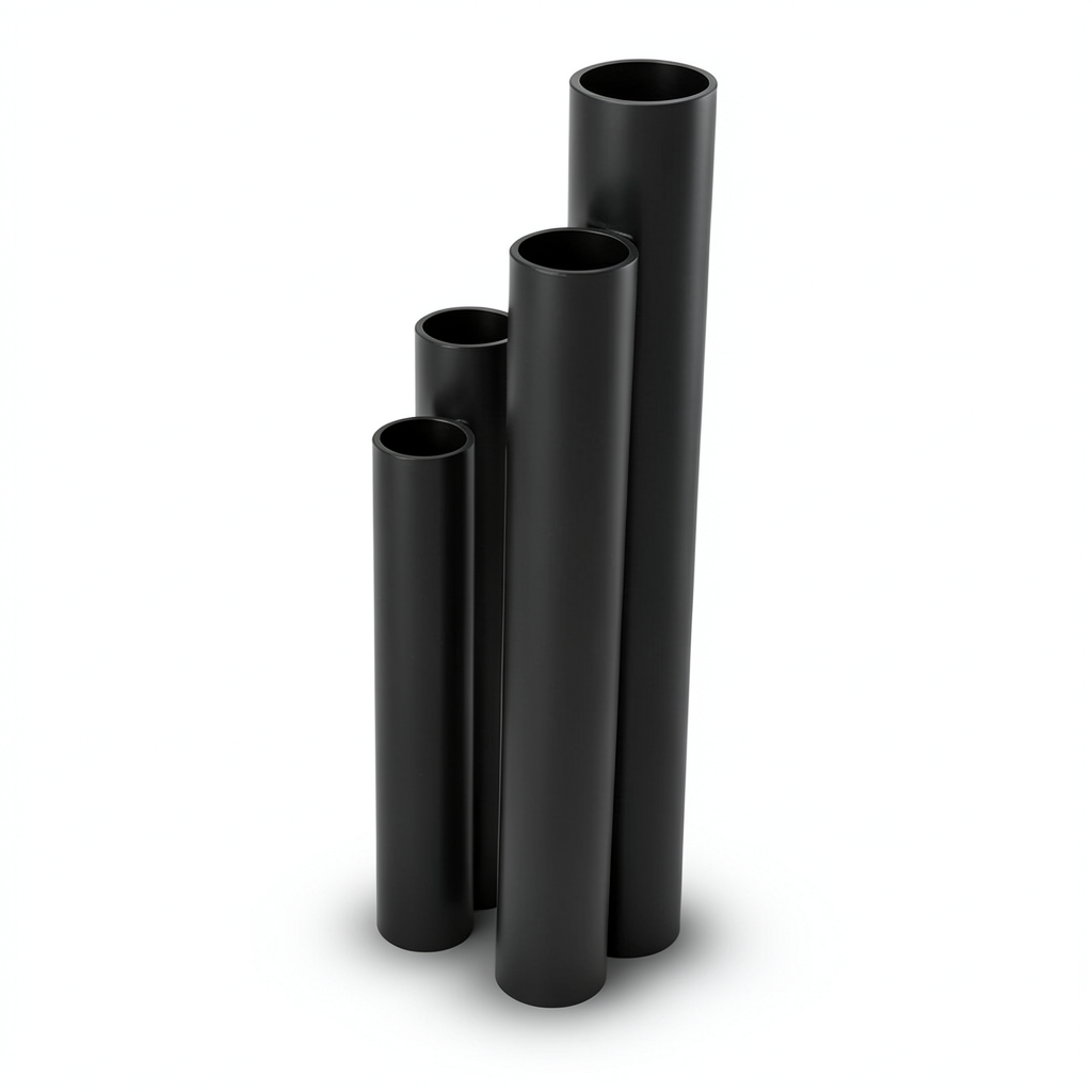 مواسير HDPE SDR 11 قطر خارجي 32 مم سمك 2.9 مم لون أسود