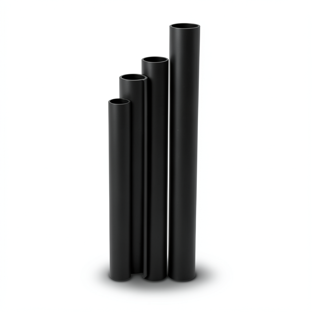 مواسير HDPE SDR 11 قطر خارجي 40 مم سمك 3.7 مم لون أسود