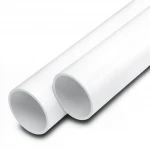مواسير UPVC الوطني ضغط 25 بار  قطر خارجي 160 مم سمك 14.6 مم لون أبيض