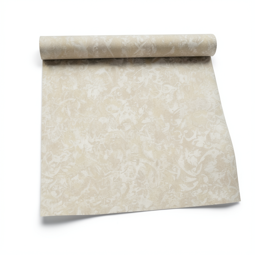 Italian Wallpaper 10m x 1.06m Beige, Model 81585