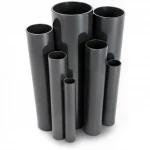 UPVC Pipes Modern Technology Nominal Pressure 6.9 Bar Size 4 inch Thickness 2.8 mm Black Colour