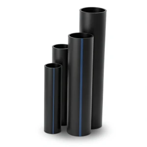 HDPE Pipes SDR 11 Outside Diameter 140 mm Thickness 12.7 mm Black