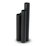 مواسير HDPE SDR 11 قطر خارجي 160 مم سمك 14.6 مم لون أسود