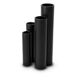 مواسير HDPE SDR 11 قطر خارجي 180 مم سمك 16.4 مم لون أسود
