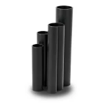 مواسير HDPE SDR 11 قطر خارجي 200 مم سمك 18.2 مم لون أسود