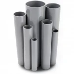 مواسير UPVC الوطني ضغط 21.7 بار  مقاس 3/4 إنش سمك 2 مم لون رمادي