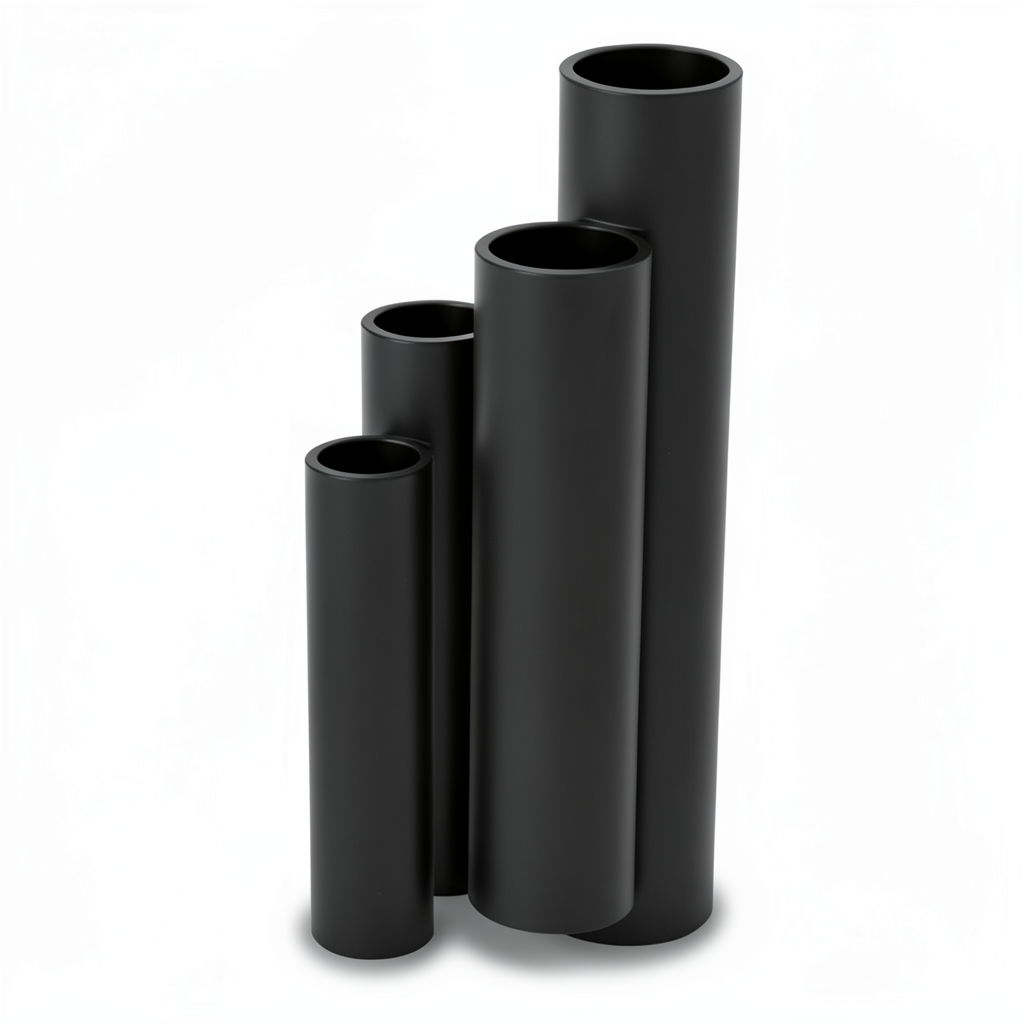 HDPE Pipes SDR 11 Outside Diameter 280 mm Thickness 25.4 mm Black