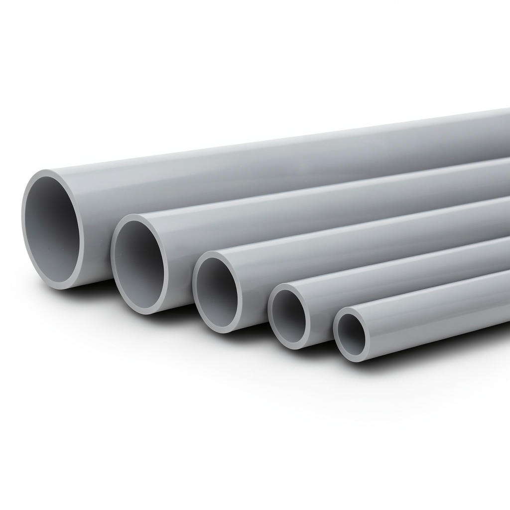 UPVC Pipes Nominal Pressure 16 Bar Outside Diameter 160 mm Thickness 11.9 mm Gray