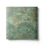 Italian Wall Decoration 10m x 1.06m Green, Model 81571