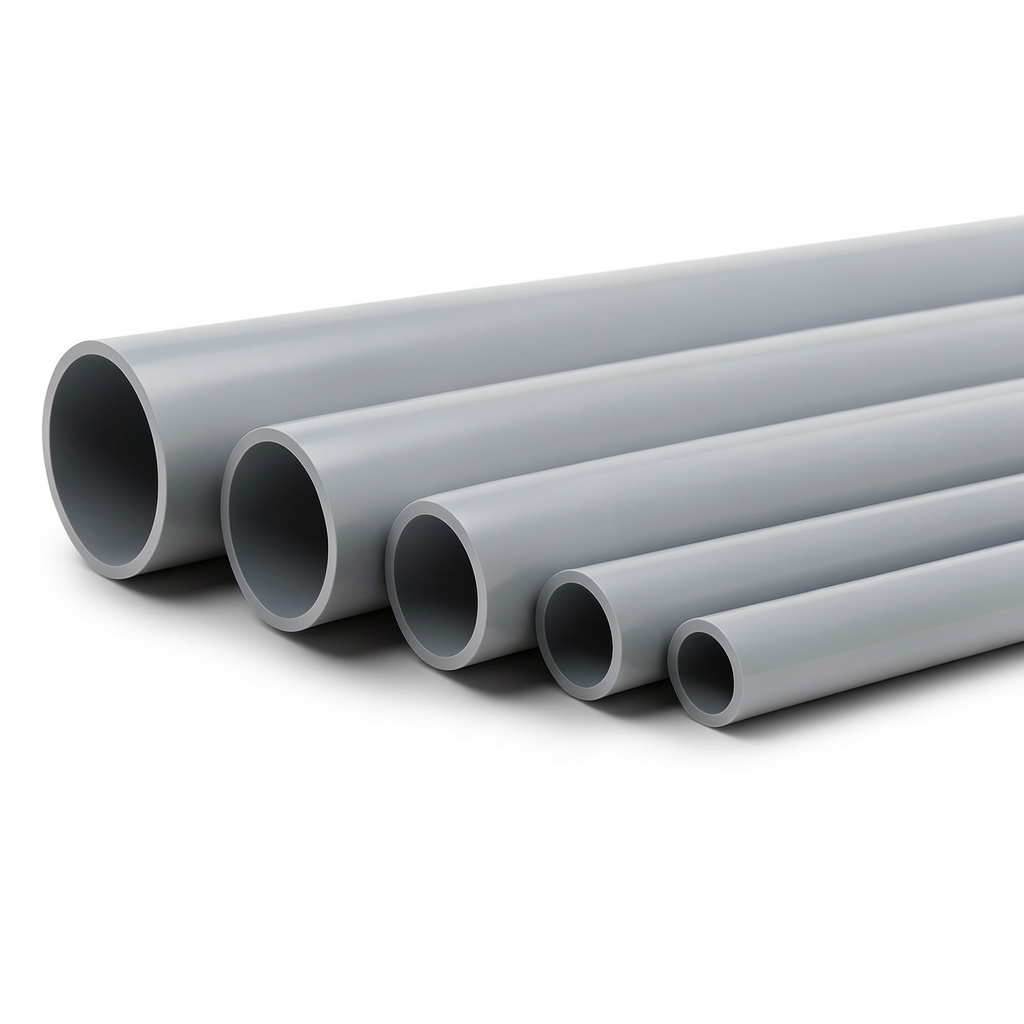 UPVC Pipes Nominal Pressure 16 Bar Outside Diameter 160 mm Thickness 11.9 mm Gray