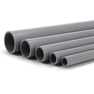 UPVC Pipes Nominal Pressure 16 Bar Outside Diameter 250 mm Thickness 18.6 mm Gray