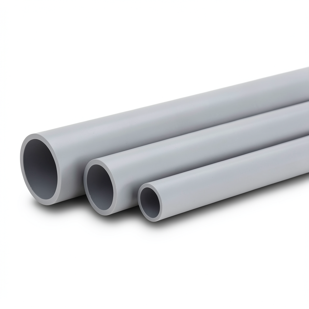 UPVC Pipes Schedule 40 Size ¾ inch Thickness 2.87 mm Gray Color