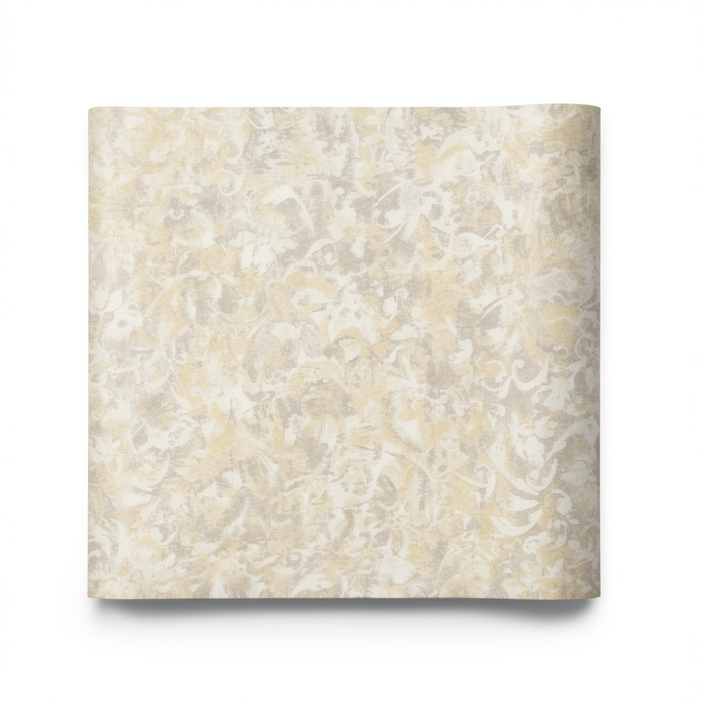 Italian Wallpaper 10m x 1.06m Beige, Model 81585