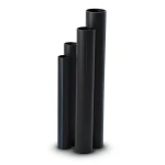 HDPE Pipes SDR 11 Outside Diameter 500 mm Thickness 45.4 mm Black