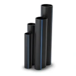 HDPE Pipes SDR 11 Outside Diameter 560 mm Thickness 50.8 mm Black