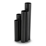 HDPE Pipes SDR 11 Outside Diameter 450 mm Thickness 40.9 mm Black