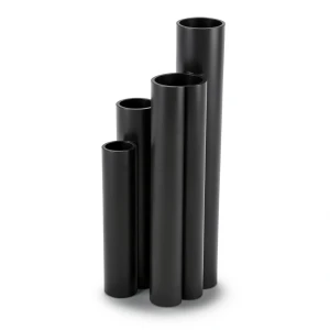 مواسير HDPE SDR 11 قطر خارجي 450 مم سمك 40.9 مم لون أسود