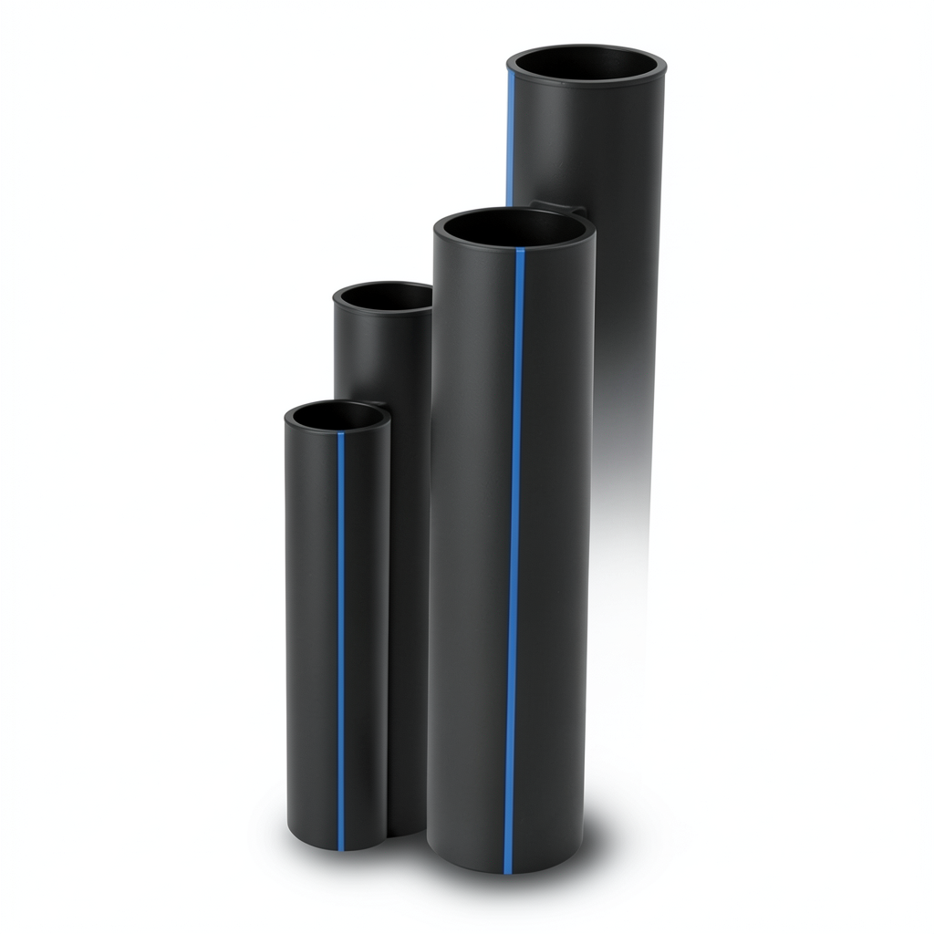 مواسير HDPE SDR 11 قطر خارجي 500 مم سمك 45.4 مم لون أسود