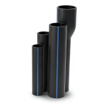 مواسير HDPE SDR 11 قطر خارجي 710 مم سمك 64.5 مم لون أسود