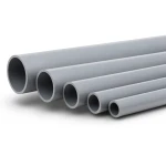 أنابيب UPVC ضغط 16 بار قطر 125 مم سمك 9.3 مم لون رمادي