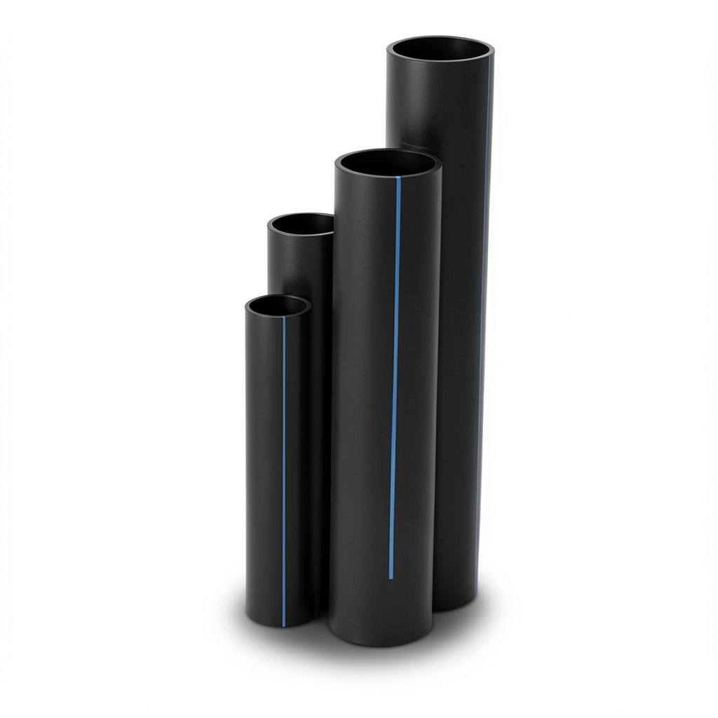 HDPE Pipes SDR 13.6 Outside Diameter 560 mm Thickness 41.2 mm Black
