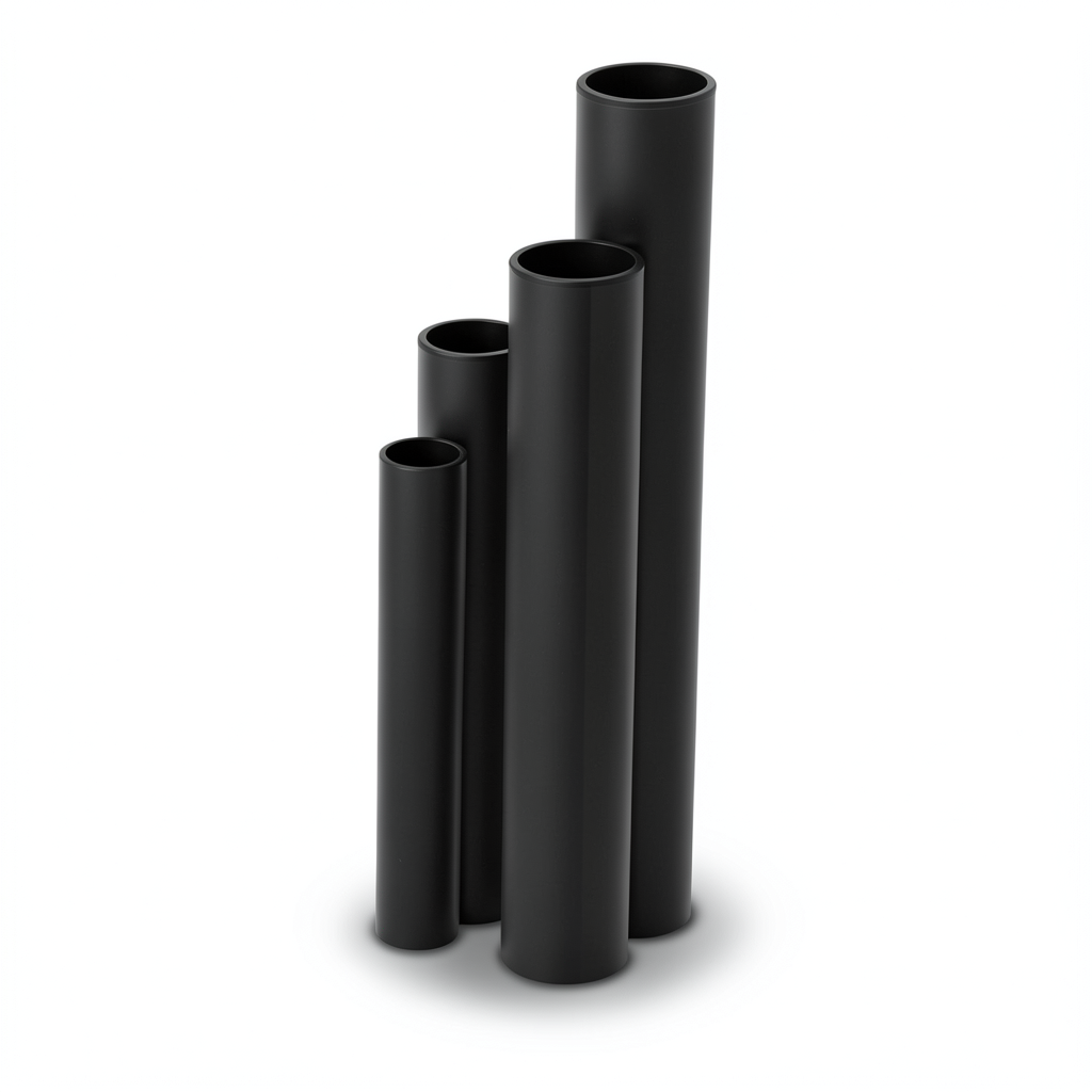HDPE Pipes SDR 13.6 Outside Diameter 630 mm Thickness 46.3 mm Black