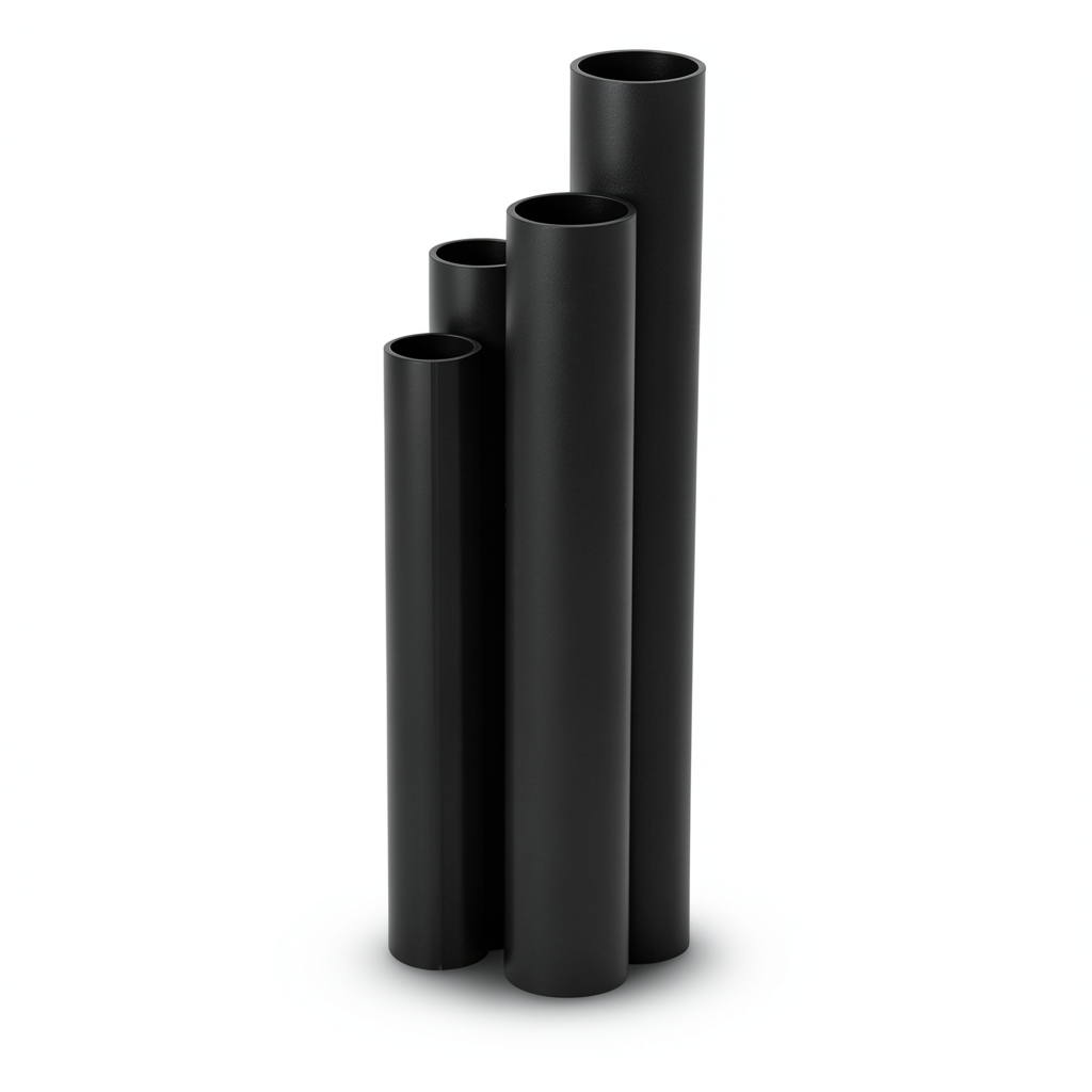 مواسير HDPE SDR 13.6 قطر خارجي 800 مم سمك 58.8 مم أسود