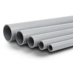 UPVC Pipes Nominal Pressure 16 Bar Outside Diameter 200 mm Thickness 14.9 mm Gray