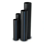 مواسير HDPE SDR 13.6 قطر خارجي 900 مم سمك 66.1 مم لون أسود