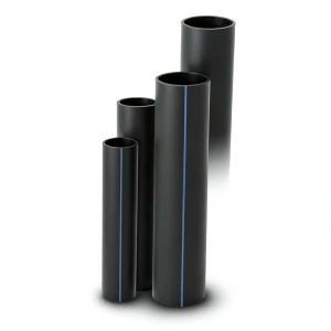مواسير HDPE SDR 21 مقاس 40 إنش سمك 1.9 مم لون أسود