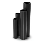 HDPE Pipes SDR 21 Size 110 mm Thickness 5.3 mm Black