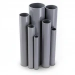 UPVC Pipes  Modern Technology Nominal Pressure 21.7 Bar Size 6 inch Thickness 12.47 mm Gray Colour