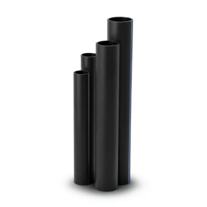 مواسير HDPE SDR 21 مقاس 110 مم سمك 5.3 مم لون أسود