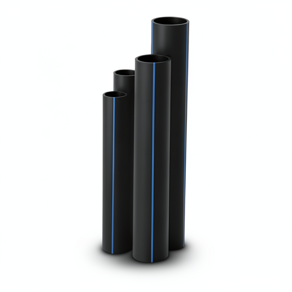مواسير HDPE SDR 11 قطر خارجي 400 مم سمك 36.3 مم لون أسود