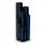 Sappco HDPE Pipes PE 100 Pressure 16 Bar Outside Diameter 50 mm Thickness 4.6 mm Black Color