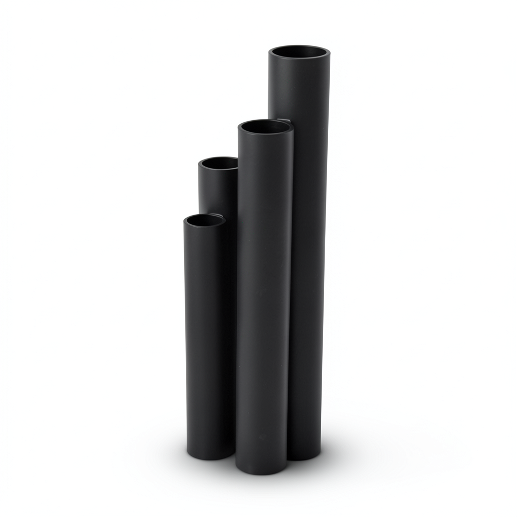 HDPE Pipes SDR 11 Outside Diameter 500 mm Thickness 45.4 mm Black