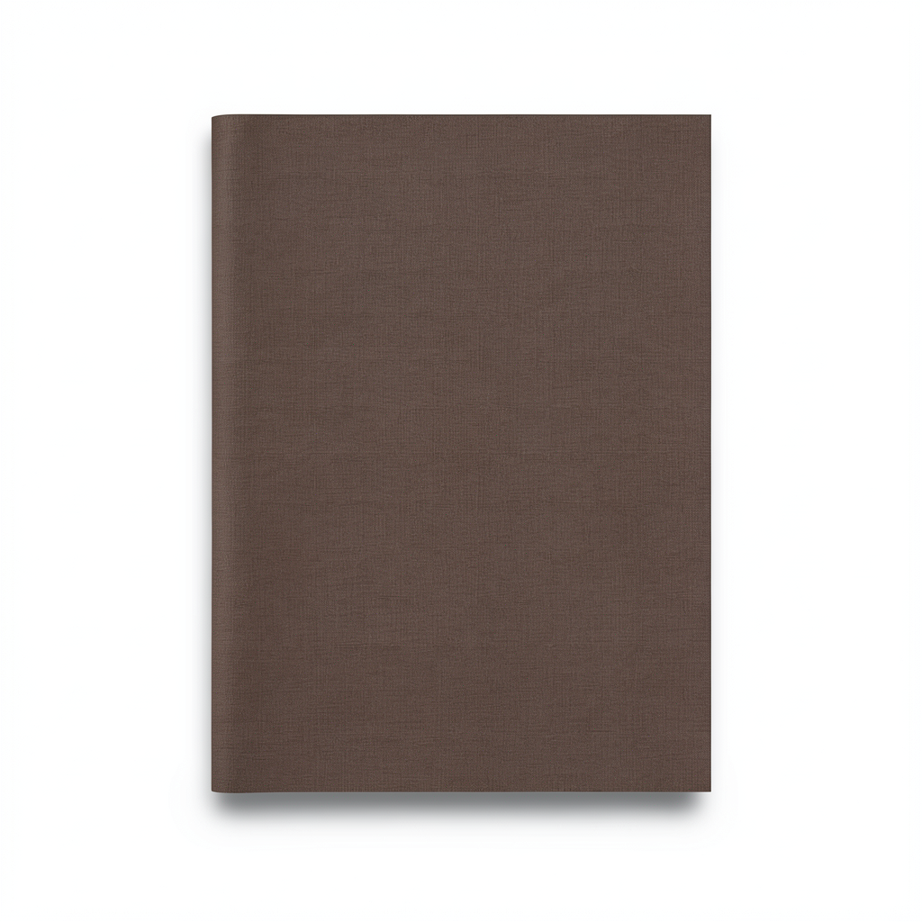 Italian Plain Wallpaper 10m x 0.70m Brown, Model Z76017