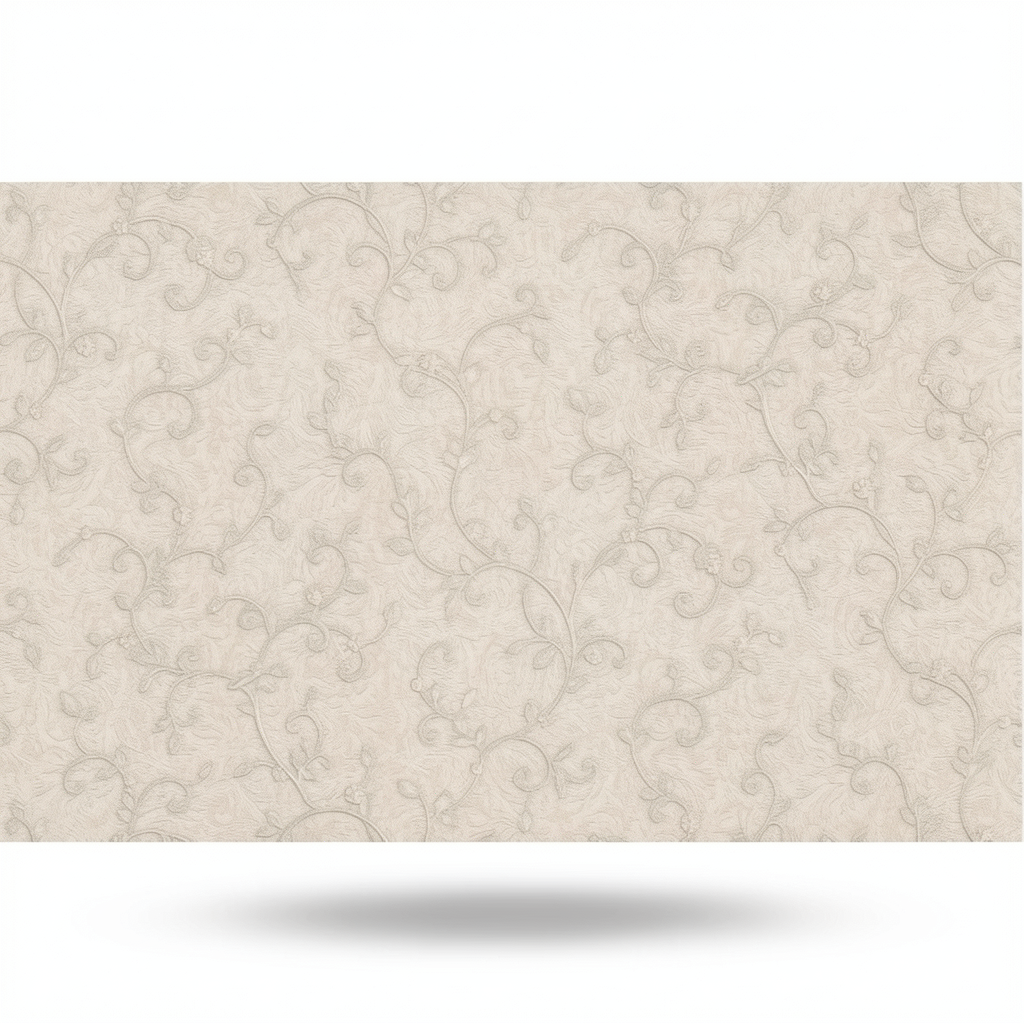 ورق جداري تصميم نقشات 10 م × 1.06 م لون بيج، موديل 81940