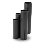مواسير HDPE SDR 11 قطر خارجي 630 مم سمك 57.2 مم لون أسود