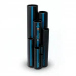 Sappco HDPE Pipes PE 100 Pressure 16 Bar Outside Diameter 40 mm Thickness 3.7 mm Black Color
