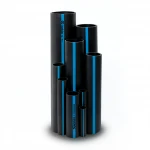 أنابيب HDPE سابكو PE 100 ضغط 16 بار قطر خارجي 110 مم سمك 10 مم لون اسود